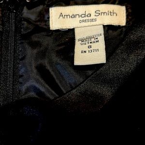 Amanda smith dress size 8 in black